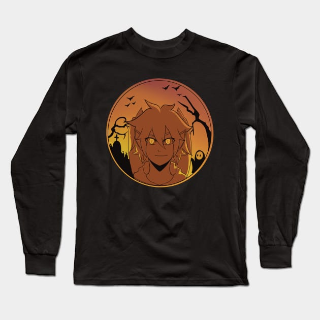 Spooky J-Bird Long Sleeve T-Shirt by The Doohboy and Son Family